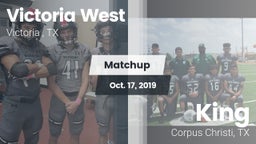 Matchup: Victoria West vs. King  2019