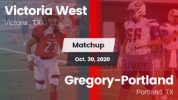 Matchup: Victoria West vs. Gregory-Portland  2020