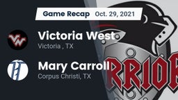 Recap: Victoria West  vs. Mary Carroll  2021
