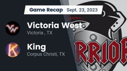Recap: Victoria West  vs. King  2023