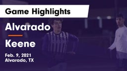 Alvarado  vs Keene  Game Highlights - Feb. 9, 2021