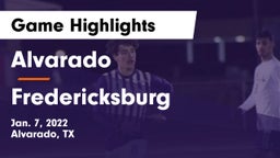 Alvarado  vs Fredericksburg  Game Highlights - Jan. 7, 2022