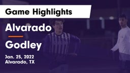 Alvarado  vs Godley  Game Highlights - Jan. 25, 2022