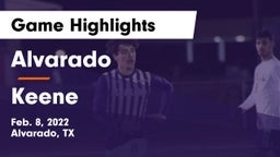Alvarado  vs Keene  Game Highlights - Feb. 8, 2022