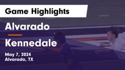 Alvarado  vs Kennedale Game Highlights - May 7, 2024