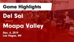 Del Sol  vs Moapa Valley  Game Highlights - Dec. 6, 2019