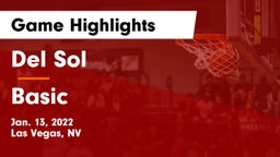 Del Sol  vs Basic Game Highlights - Jan. 13, 2022