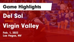 Del Sol  vs ****** Valley  Game Highlights - Feb. 1, 2022