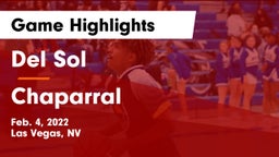 Del Sol  vs Chaparral  Game Highlights - Feb. 4, 2022