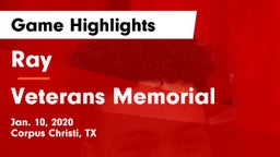 Ray  vs Veterans Memorial  Game Highlights - Jan. 10, 2020