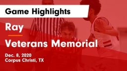 Ray  vs Veterans Memorial  Game Highlights - Dec. 8, 2020