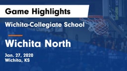 Wichita-Collegiate School  vs Wichita North Game Highlights - Jan. 27, 2020