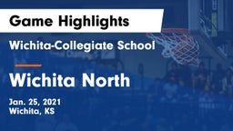 Wichita-Collegiate School  vs Wichita North  Game Highlights - Jan. 25, 2021