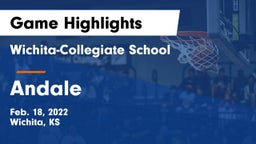 Wichita-Collegiate School  vs Andale  Game Highlights - Feb. 18, 2022