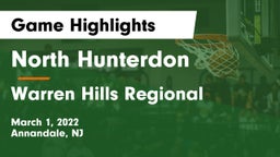 North Hunterdon  vs Warren Hills Regional  Game Highlights - March 1, 2022