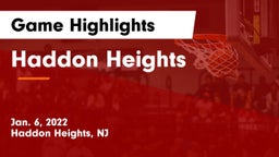 Haddon Heights  Game Highlights - Jan. 6, 2022