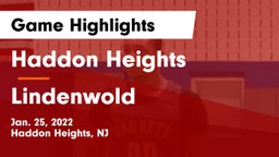 Haddon Heights  vs Lindenwold  Game Highlights - Jan. 25, 2022
