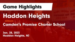 Haddon Heights  vs Camden's Promise Charter School Game Highlights - Jan. 28, 2023