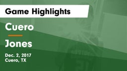 Cuero  vs Jones  Game Highlights - Dec. 2, 2017