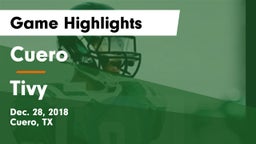 Cuero  vs Tivy  Game Highlights - Dec. 28, 2018