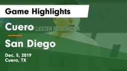 Cuero  vs San Diego  Game Highlights - Dec. 5, 2019
