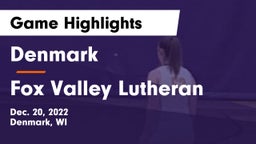 Denmark  vs Fox Valley Lutheran  Game Highlights - Dec. 20, 2022