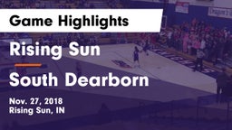 Rising Sun  vs South Dearborn  Game Highlights - Nov. 27, 2018