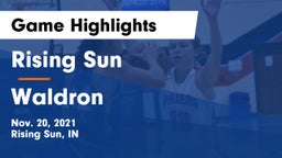 Rising Sun  vs Waldron  Game Highlights - Nov. 20, 2021