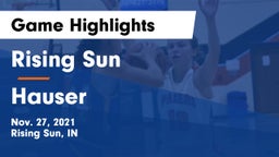 Rising Sun  vs Hauser  Game Highlights - Nov. 27, 2021
