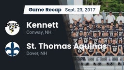Recap: Kennett  vs. St. Thomas Aquinas  2017
