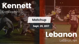 Matchup: Kennett  vs. Lebanon  2017