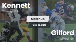 Matchup: Kennett  vs. Gilford  2018
