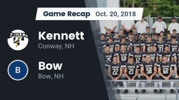 Recap: Kennett  vs. Bow  2018