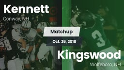 Matchup: Kennett  vs. Kingswood  2018