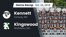Recap: Kennett  vs. Kingswood  2018