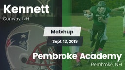 Matchup: Kennett  vs. Pembroke Academy 2019