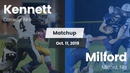 Matchup: Kennett  vs. Milford  2019