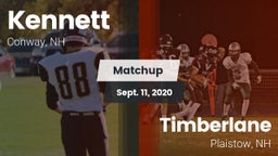 Matchup: Kennett  vs. Timberlane  2020