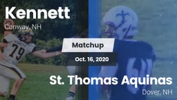 Matchup: Kennett  vs. St. Thomas Aquinas  2020