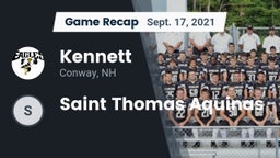 Recap: Kennett  vs. Saint Thomas Aquinas 2021