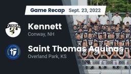 Recap: Kennett  vs. Saint Thomas Aquinas  2022