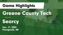 Greene County Tech  vs Searcy  Game Highlights - Jan. 17, 2023