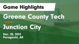 Greene County Tech  vs Junction City  Game Highlights - Dec. 28, 2023