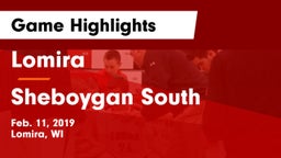 Lomira  vs Sheboygan South  Game Highlights - Feb. 11, 2019