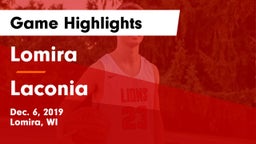 Lomira  vs Laconia  Game Highlights - Dec. 6, 2019