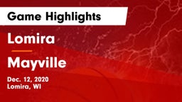 Lomira  vs Mayville  Game Highlights - Dec. 12, 2020