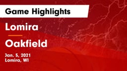 Lomira  vs Oakfield  Game Highlights - Jan. 5, 2021