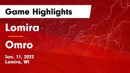 Lomira  vs Omro  Game Highlights - Jan. 11, 2022