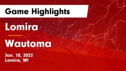 Lomira  vs Wautoma  Game Highlights - Jan. 18, 2022
