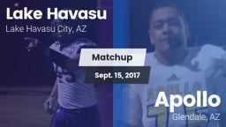 Matchup: Lake Havasu High vs. Apollo  2017